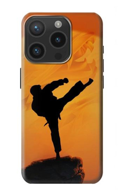 S3024 空手の戦闘機 Karate Fighter iPhone 15 Pro バックケース、フリップケース・カバー