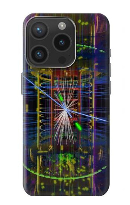 S3545 量子粒子衝突 Quantum Particle Collision iPhone 15 Pro バックケース、フリップケース・カバー