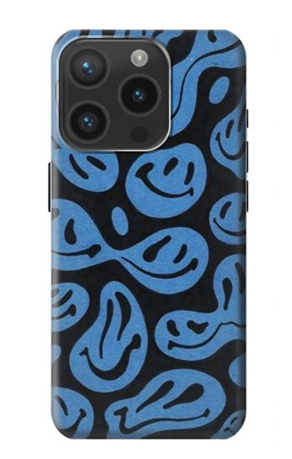 S3679 かわいいゴーストパターン Cute Ghost Pattern iPhone 15 Pro バックケース、フリップケース・カバー