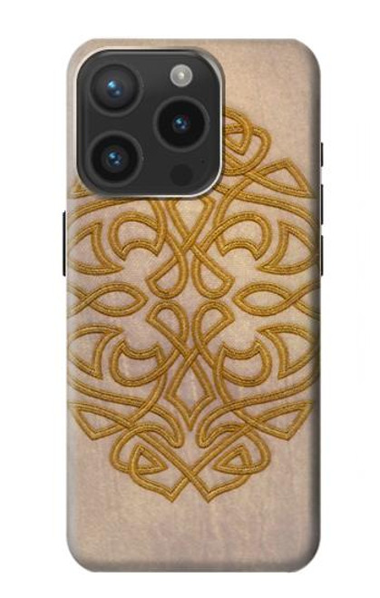 S3796 ケルトノット Celtic Knot iPhone 15 Pro バックケース、フリップケース・カバー