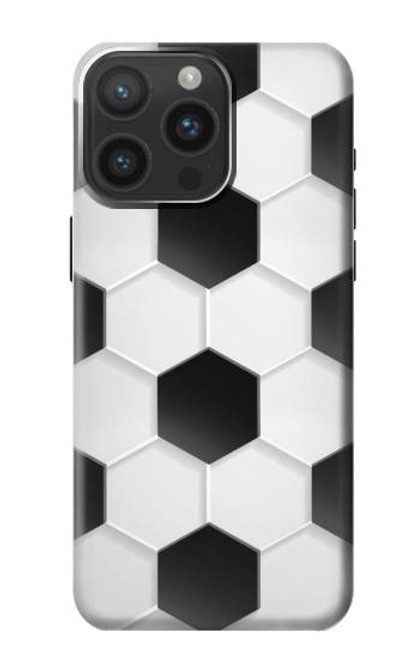 S2061 サッカーのパターン Football Soccer Pattern iPhone 15 Pro Max バックケース、フリップケース・カバー