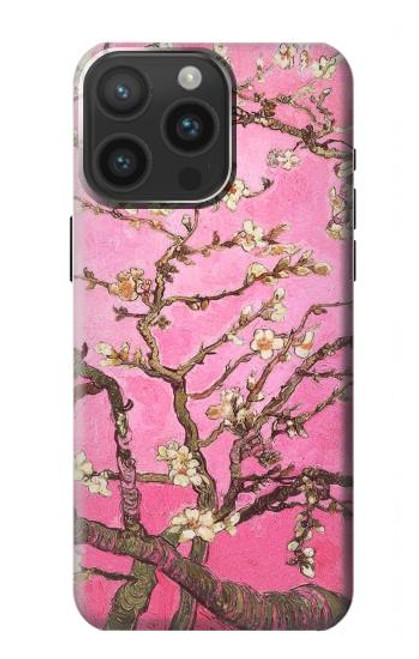 S2449 ピンク開花アーモンドの木 フィンセント・ファン・ゴッホ Pink Blossoming Almond Tree Van Gogh iPhone 15 Pro Max バックケース、フリップケース・カバー