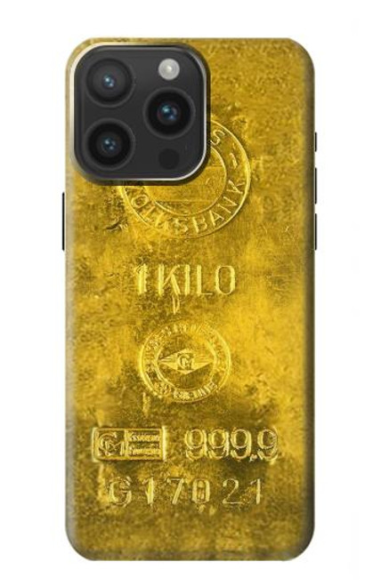 S2618 金塊 One Kilo Gold Bar iPhone 15 Pro Max バックケース、フリップケース・カバー