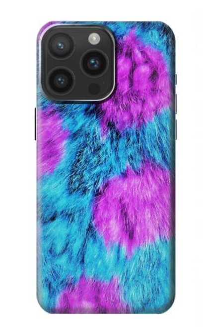 S2757 モンスターファースキンパターングラフィック Monster Fur Skin Pattern Graphic iPhone 15 Pro Max バックケース、フリップケース・カバー