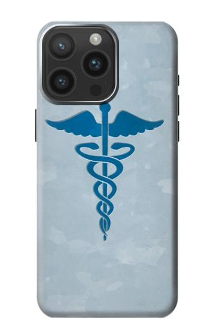 S2815 カドゥケウスの杖 医療シンボル Medical Symbol iPhone 15 Pro Max バックケース、フリップケース・カバー