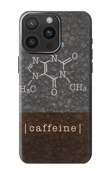 S3475 カフェイン分子 Caffeine Molecular iPhone 15 Pro Max バックケース、フリップケース・カバー