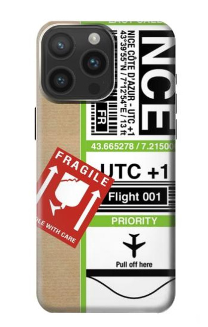 S3543 荷物タグアート Luggage Tag Art iPhone 15 Pro Max バックケース、フリップケース・カバー