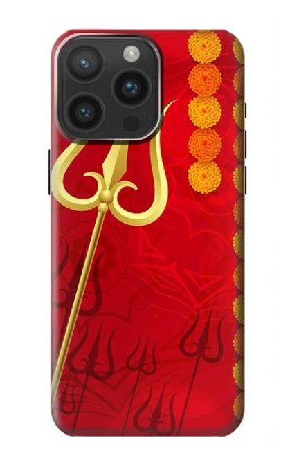 S3788 シブトリシューラ Shiv Trishul iPhone 15 Pro Max バックケース、フリップケース・カバー