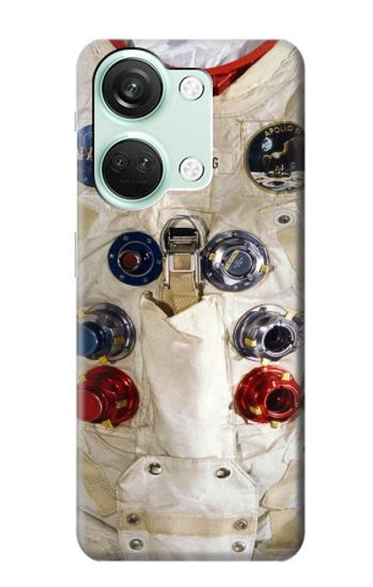 S2639 ニール・アームストロングホワイト宇宙飛行士の宇宙服 Neil Armstrong White Astronaut Space Suit OnePlus Nord 3 バックケース、フリップケース・カバー