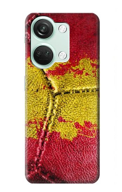 S3315 スペインの旗ビンテージフットボールのグラフィック Spain Flag Vintage Football Graphic OnePlus Nord 3 バックケース、フリップケース・カバー