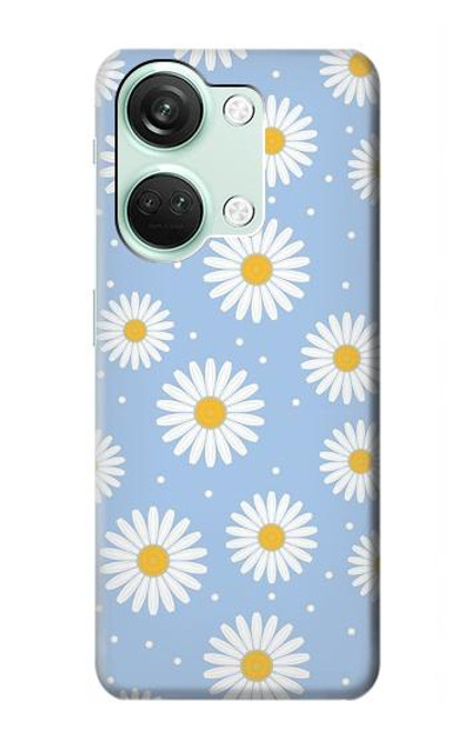 S3681 デイジーの花のパターン Daisy Flowers Pattern OnePlus Nord 3 バックケース、フリップケース・カバー