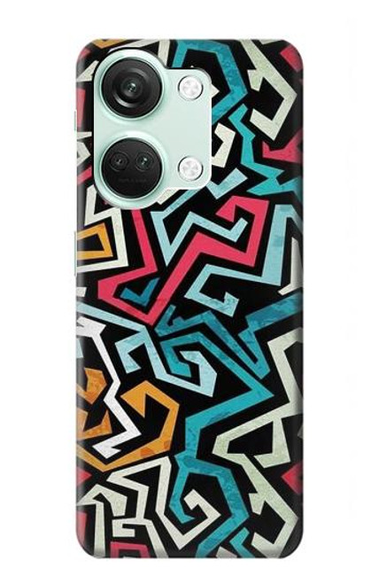 S3712 ポップアートパターン Pop Art Pattern OnePlus Nord 3 バックケース、フリップケース・カバー