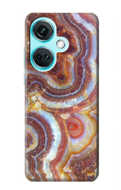 S3034 大理石グラフィック Colored Marble Texture Printed OnePlus Nord CE3 バックケース、フリップケース・カバー