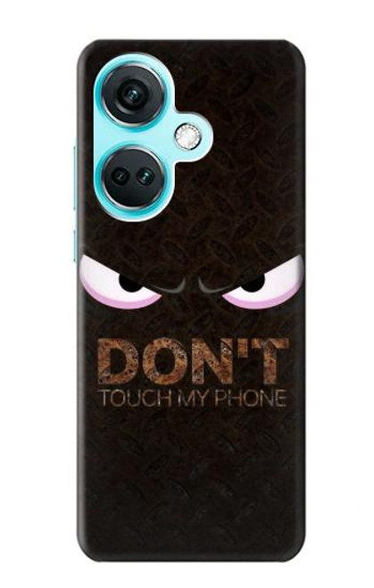 S3412 私の携帯に触るな Do Not Touch My Phone OnePlus Nord CE3 バックケース、フリップケース・カバー