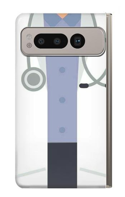 S3801 ドクターコート Doctor Suit Google Pixel Fold バックケース、フリップケース・カバー