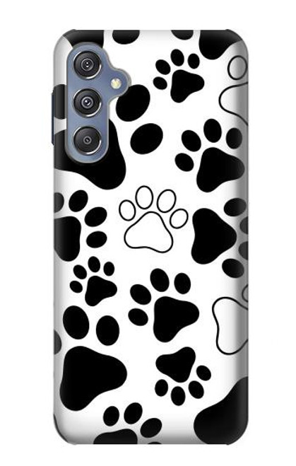 S2904 犬ポウ Dog Paw Prints Samsung Galaxy M34 5G バックケース、フリップケース・カバー