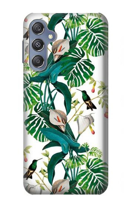 S3697 リーフライフバード Leaf Life Birds Samsung Galaxy M34 5G バックケース、フリップケース・カバー
