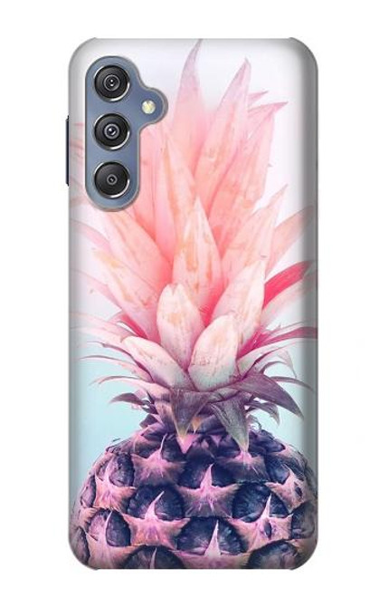 S3711 ピンクパイナップル Pink Pineapple Samsung Galaxy M34 5G バックケース、フリップケース・カバー