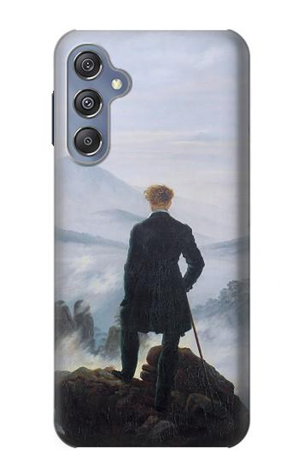 S3789 霧の海の上の放浪者 Wanderer above the Sea of Fog Samsung Galaxy M34 5G バックケース、フリップケース・カバー