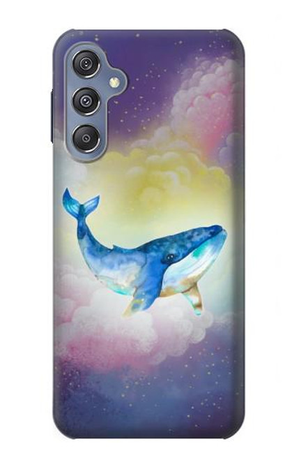 S3802 夢のクジラ パステルファンタジー Dream Whale Pastel Fantasy Samsung Galaxy M34 5G バックケース、フリップケース・カバー
