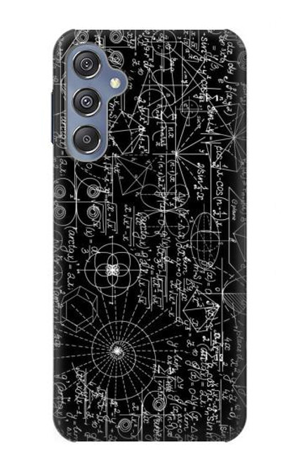 S3808 数学黒板 Mathematics Blackboard Samsung Galaxy M34 5G バックケース、フリップケース・カバー