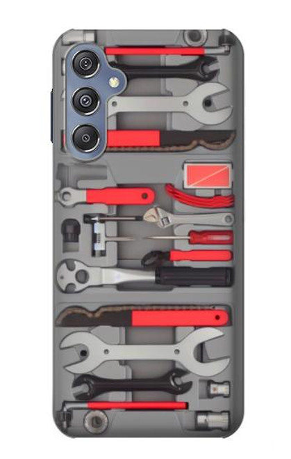 S3921 自転車修理ツール グラフィック ペイント Bike Repair Tool Graphic Paint Samsung Galaxy M34 5G バックケース、フリップケース・カバー