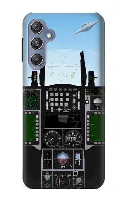 S3933 戦闘機UFO Fighter Aircraft UFO Samsung Galaxy M34 5G バックケース、フリップケース・カバー