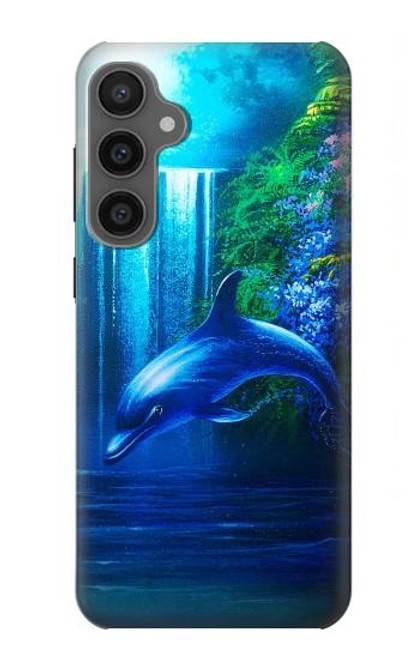 S0385 イルカ Dolphin Samsung Galaxy S23 FE バックケース、フリップケース・カバー