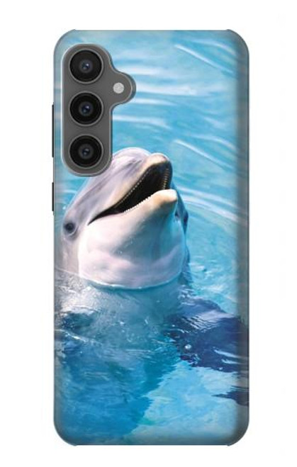 S1291 イルカ Dolphin Samsung Galaxy S23 FE バックケース、フリップケース・カバー