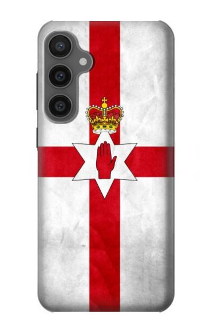 S2972 北アイルランドサッカー Northern Ireland Football Soccer Flag Samsung Galaxy S23 FE バックケース、フリップケース・カバー