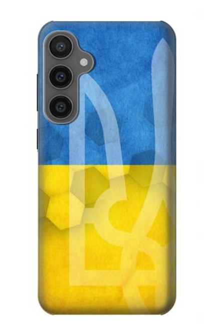 S3006 ウクライナサッカー Ukraine Football Soccer Flag Samsung Galaxy S23 FE バックケース、フリップケース・カバー