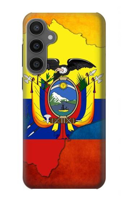 S3020 エクアドルの旗 Ecuador Flag Samsung Galaxy S23 FE バックケース、フリップケース・カバー