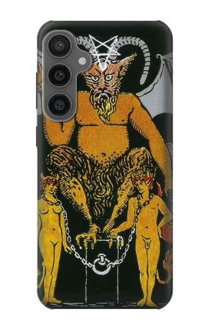 S3740 タロットカード悪魔 Tarot Card The Devil Samsung Galaxy S23 FE バックケース、フリップケース・カバー