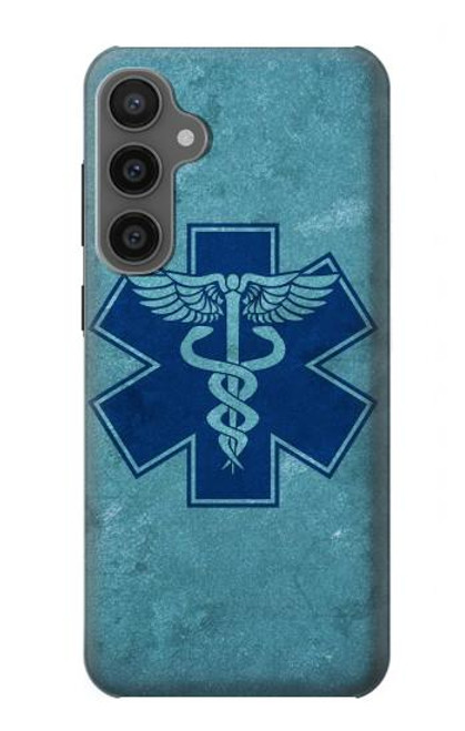 S3824 カドゥケウス医療シンボル Caduceus Medical Symbol Samsung Galaxy S23 FE バックケース、フリップケース・カバー