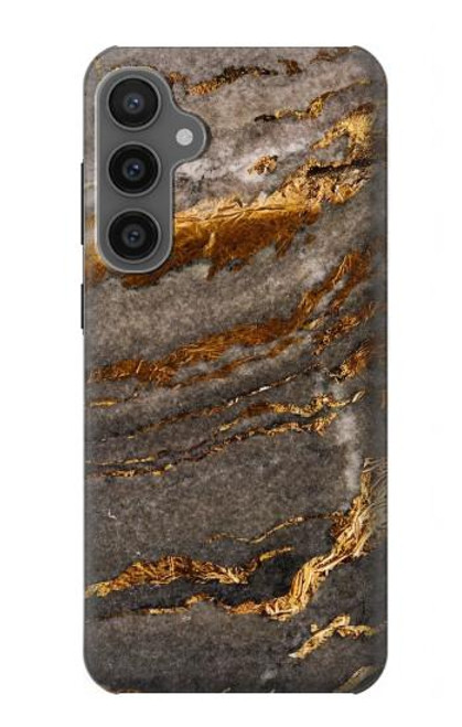 S3886 灰色の大理石の岩 Gray Marble Rock Samsung Galaxy S23 FE バックケース、フリップケース・カバー