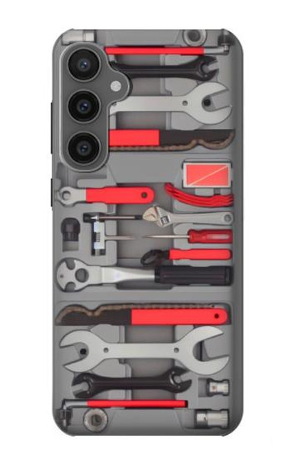 S3921 自転車修理ツール グラフィック ペイント Bike Repair Tool Graphic Paint Samsung Galaxy S23 FE バックケース、フリップケース・カバー