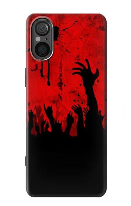 S2458 ゾンビの手 Zombie Hands Sony Xperia 5 V バックケース、フリップケース・カバー