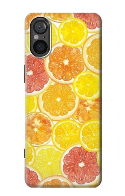 S3408 レモン Lemon Sony Xperia 5 V バックケース、フリップケース・カバー