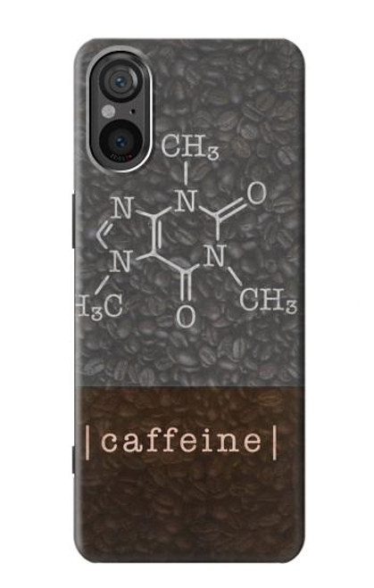 S3475 カフェイン分子 Caffeine Molecular Sony Xperia 5 V バックケース、フリップケース・カバー