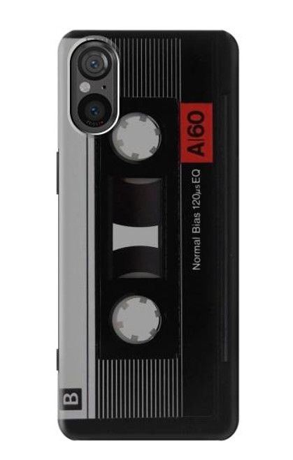 S3516 ビンテージカセットテープ Vintage Cassette Tape Sony Xperia 5 V バックケース、フリップケース・カバー