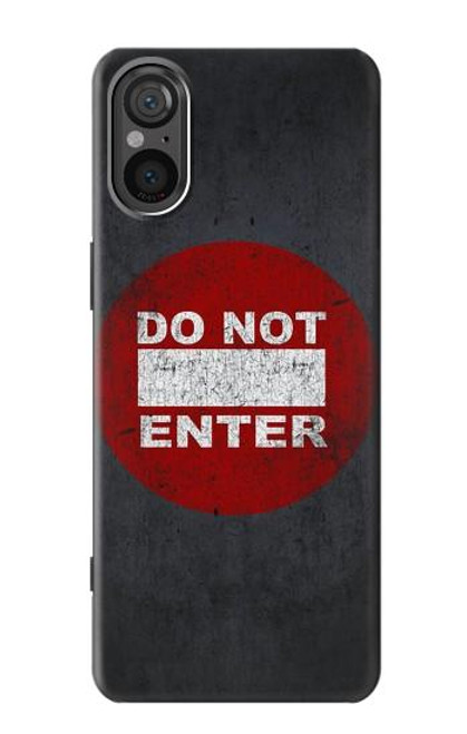 S3683 立入禁止 Do Not Enter Sony Xperia 5 V バックケース、フリップケース・カバー