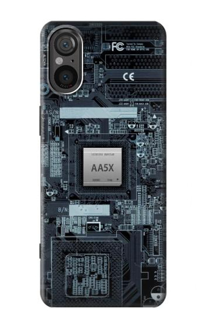 S3880 電子プリント Electronic Print Sony Xperia 5 V バックケース、フリップケース・カバー