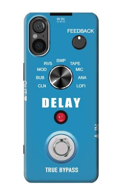 S3962 ギターアナログディレイグラフィック Guitar Analog Delay Graphic Sony Xperia 5 V バックケース、フリップケース・カバー