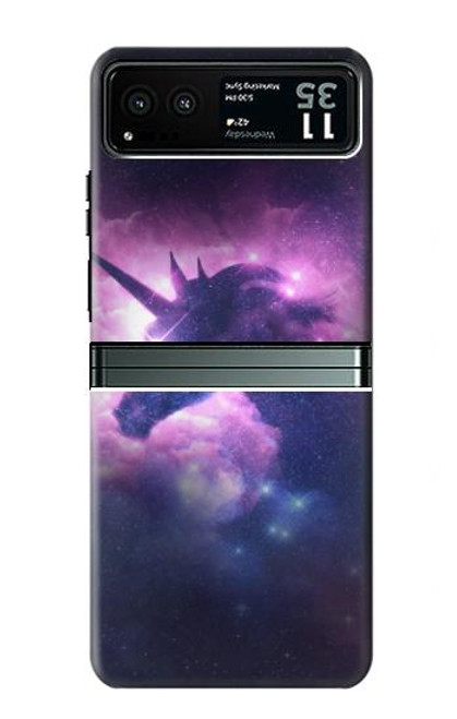 S3538 ユニコーンギャラクシー Unicorn Galaxy Motorola Razr 40 バックケース、フリップケース・カバー