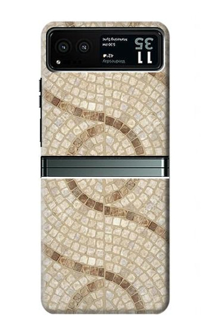 S3703 モザイクタイル Mosaic Tiles Motorola Razr 40 バックケース、フリップケース・カバー