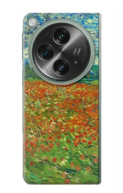 S2681 フィールドポピーのヴィンセント・ヴァン・ゴッホ Field Of Poppies Vincent Van Gogh OnePlus OPEN バックケース、フリップケース・カバー