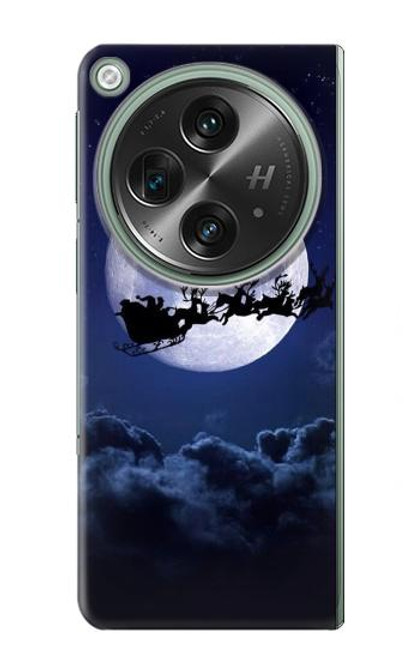 S3508 クリスマスサンタ Xmas Santa Moon OnePlus OPEN バックケース、フリップケース・カバー