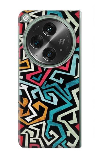 S3712 ポップアートパターン Pop Art Pattern OnePlus OPEN バックケース、フリップケース・カバー