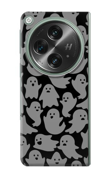 S3835 かわいいゴーストパターン Cute Ghost Pattern OnePlus OPEN バックケース、フリップケース・カバー