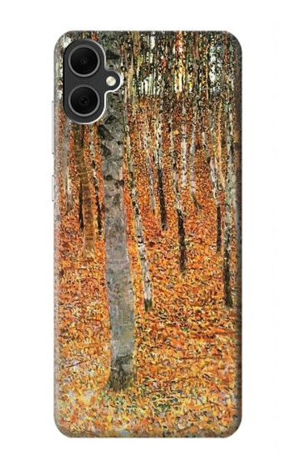 S3380 グスタフ・クリムト バーチフォレスト Gustav Klimt Birch Forest Samsung Galaxy A05 バックケース、フリップケース・カバー
